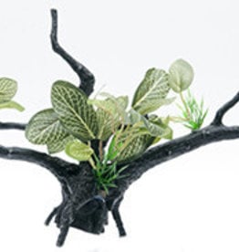 PENN-PLAX PENN PLAX- DWP1- DRIFTWOOD PLANT- 13.75X6X3- GREEN