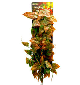 PENN-PLAX REPTOLOGY- REP421- HANGING VINE- 4X24 INCHES- GREEN/BROWN