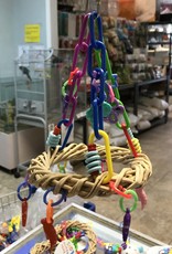 PERKY PARROT TOYS PK2005- JUNGLE RING 9X9