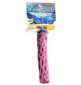 POLLY'S PET PRODUCTS INC PPP 51044- BEACH SANDS- GROOMING- PERCH- 8X1.5- MEDIUM