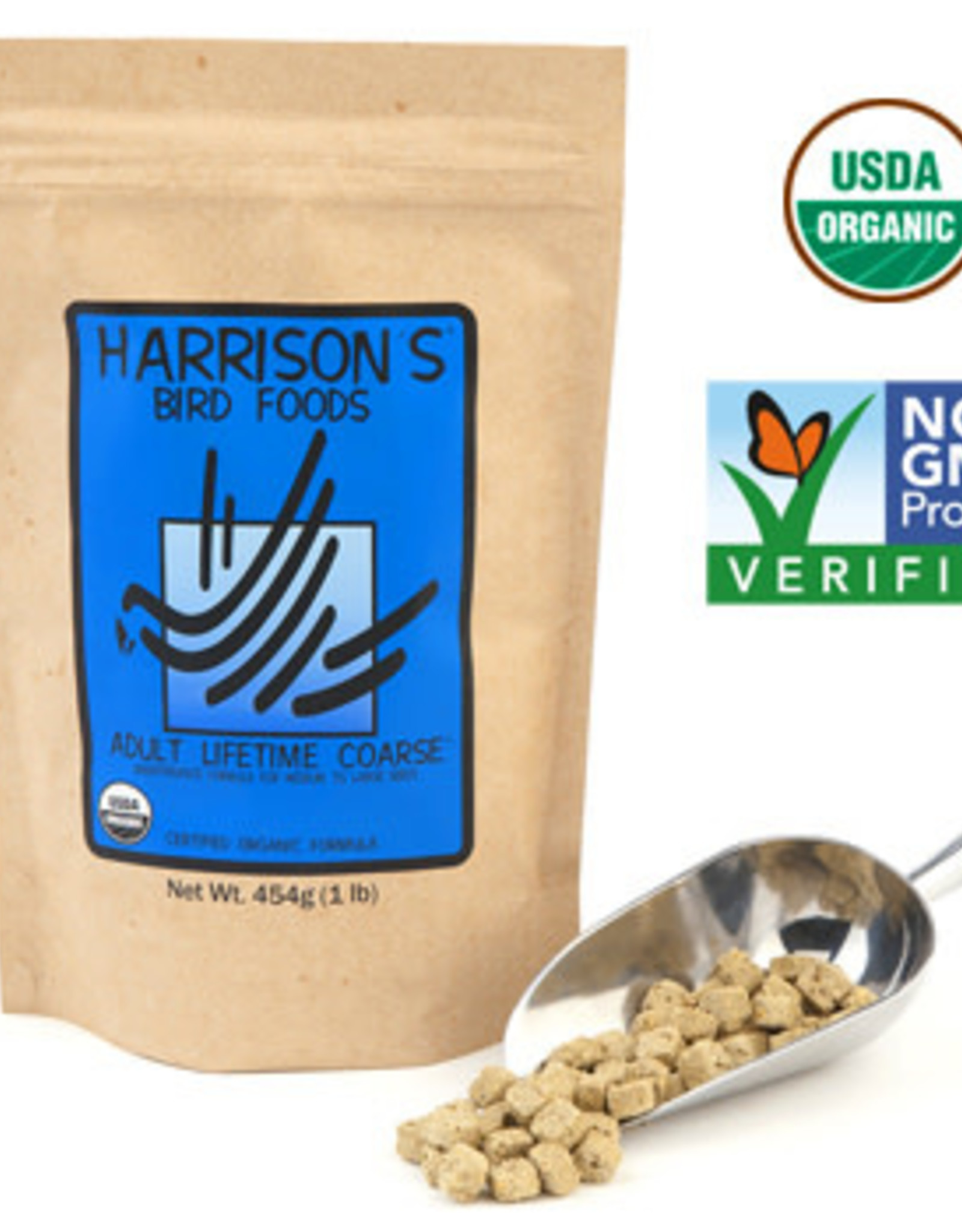 HARRISONS HARRISON'S- ADULT LIFETIME- 10X5X4- COARSE- 1 LB
