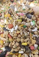 RHONDA'S AVIARY BIN #101- RHONDA'S- CONVERSION MIX- 6X6X6- COCKATIEL/CONURE (RONCON) (EXP: 7-14-25- PER LB