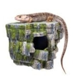 ZILLA PET PRODUCTS ZILLA- TERRARIUM DECOR- VERTICAL ROCK CAVE- 8.75X5.8X7.25