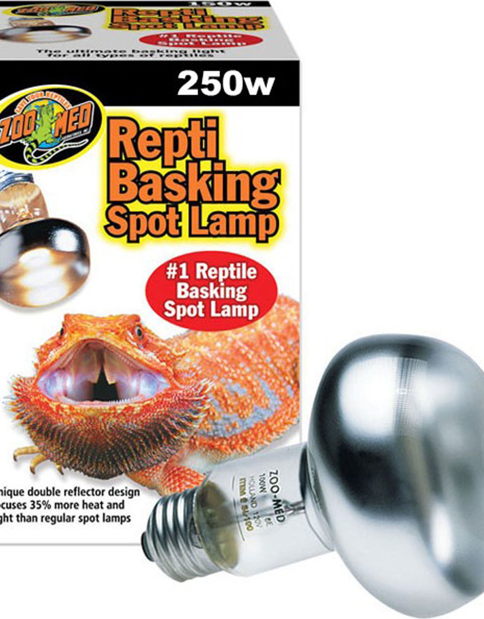 ZOO MED LABORATORIES, INC. ZOO MED- SL-250- REPTI BASKING SPOT LAMP/BULB- 250W