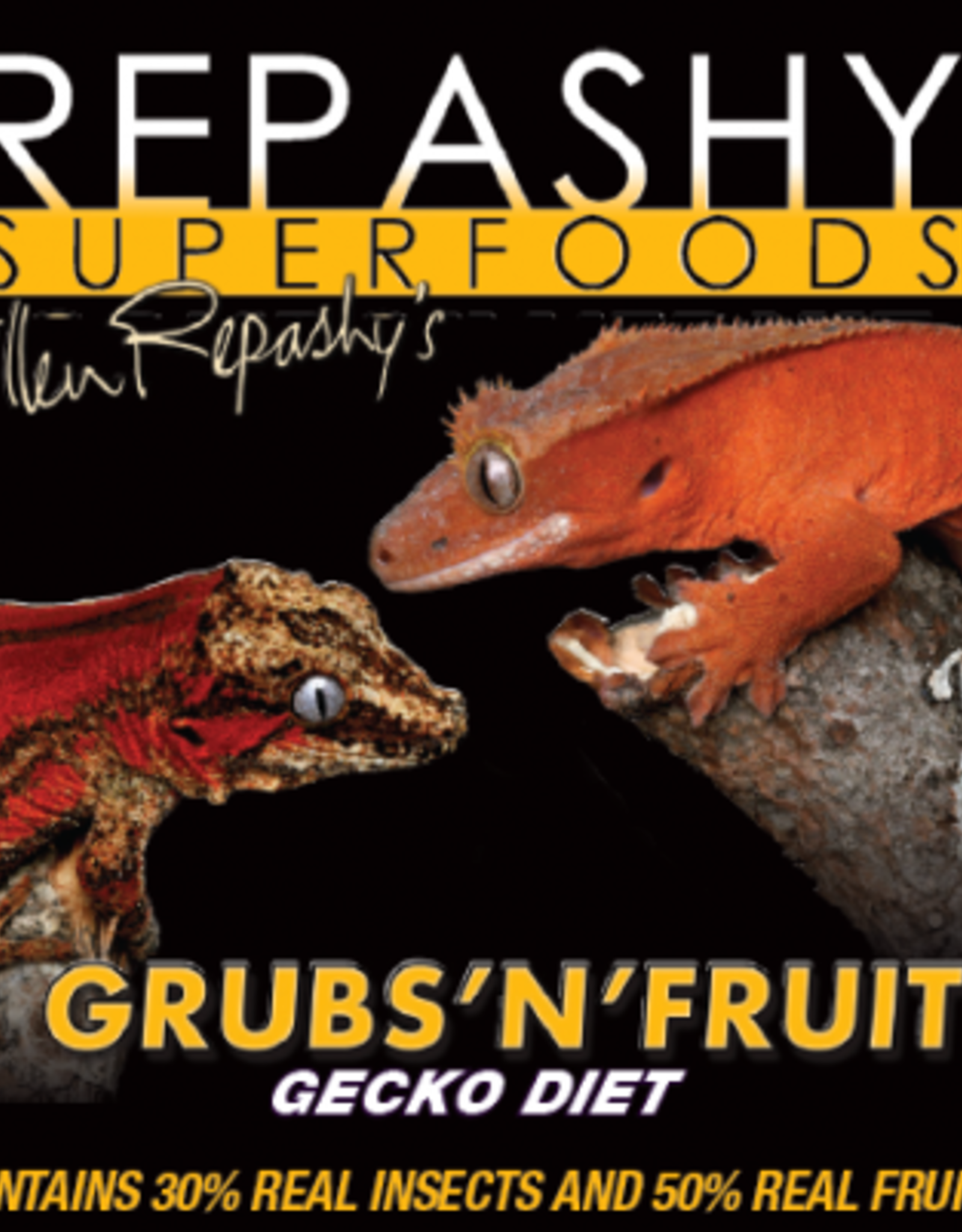 REPASHY VENTURES REPASHY- CRESTED GECKO- GRUBS-N-FRUIT- 3 OZ