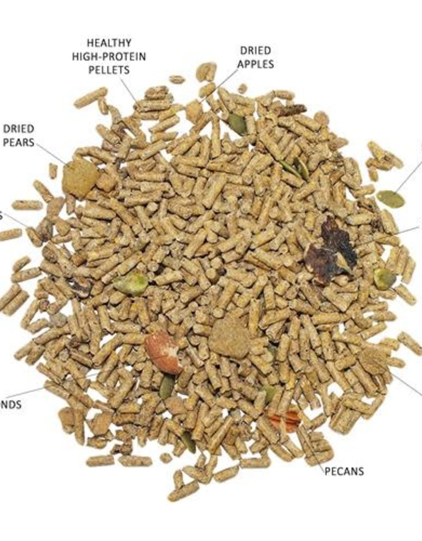 EXOTIC NUTRITION EN3170- DELUXE- 6X8X2-  SQUIRREL DIET 2 LB