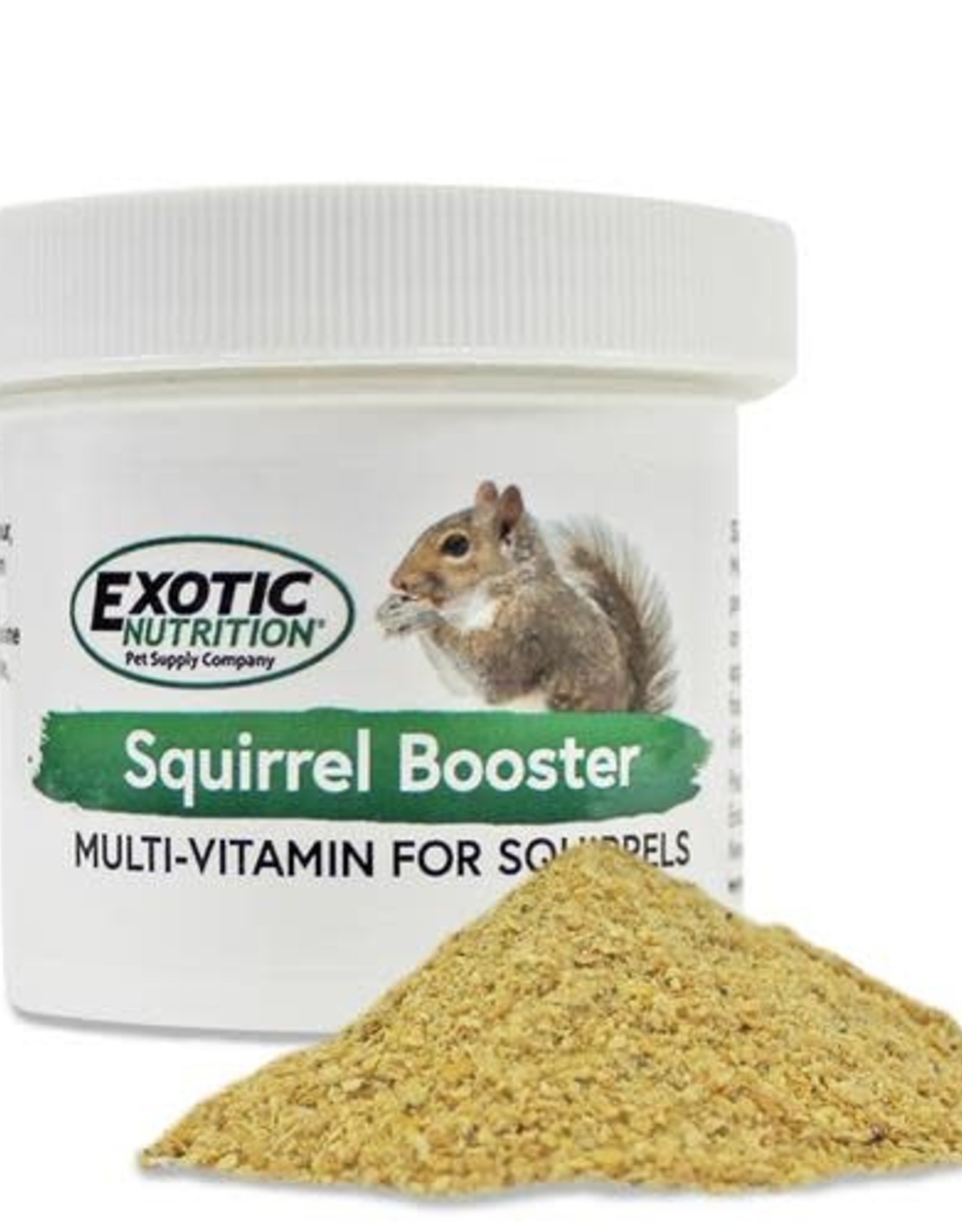EXOTIC NUTRITION 96452- BOOSTER- MULTIVITAMIN-3X3X4- SQUIRREL  2 OZ