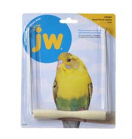 JW PET COMPANY JW- 31205-BIRD- INSIGHT- SAND PERCH- SWING- 8X7X.75- SMALL