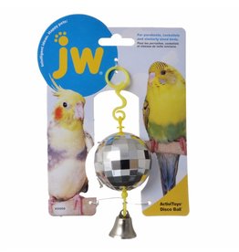 JW PET COMPANY JW- 31059- BIRD TOY- ACTIVITOY- 2.5X2.5X5- DISCO BALL