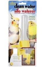 JW PET COMPANY JW- 31300- BIRD- INSIGHT- CLEAN WATER- BIRD WATERER SILO- 2X2X8- SMALL