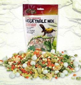 ZILLA PET PRODUCTS ZILLA- REPTILE MUNCHIES- 2X5X7-4 OZ- VEGETABLE