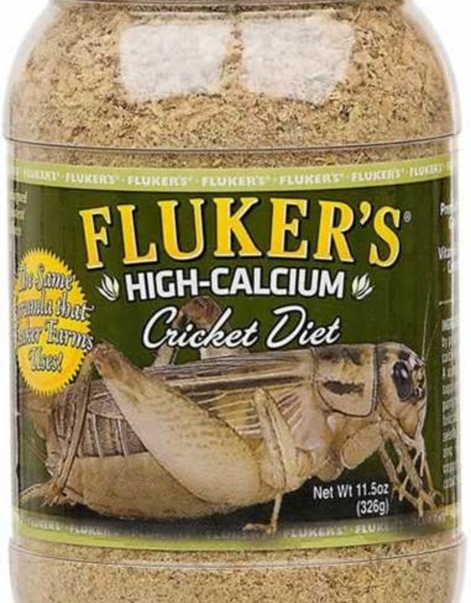 FLUKER'S FLUKER'S- HIGH-CALCIUM- 3X3X6- 11.5 OZ- CRICKET DIET
