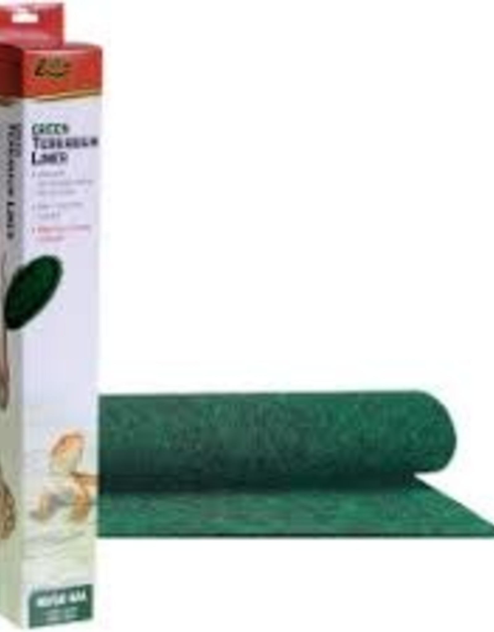 ZILLA PET PRODUCTS ZILLA- TERRARIUM LINER-  2.5X2.5X18.50- 40/50 GALLON- GREEN