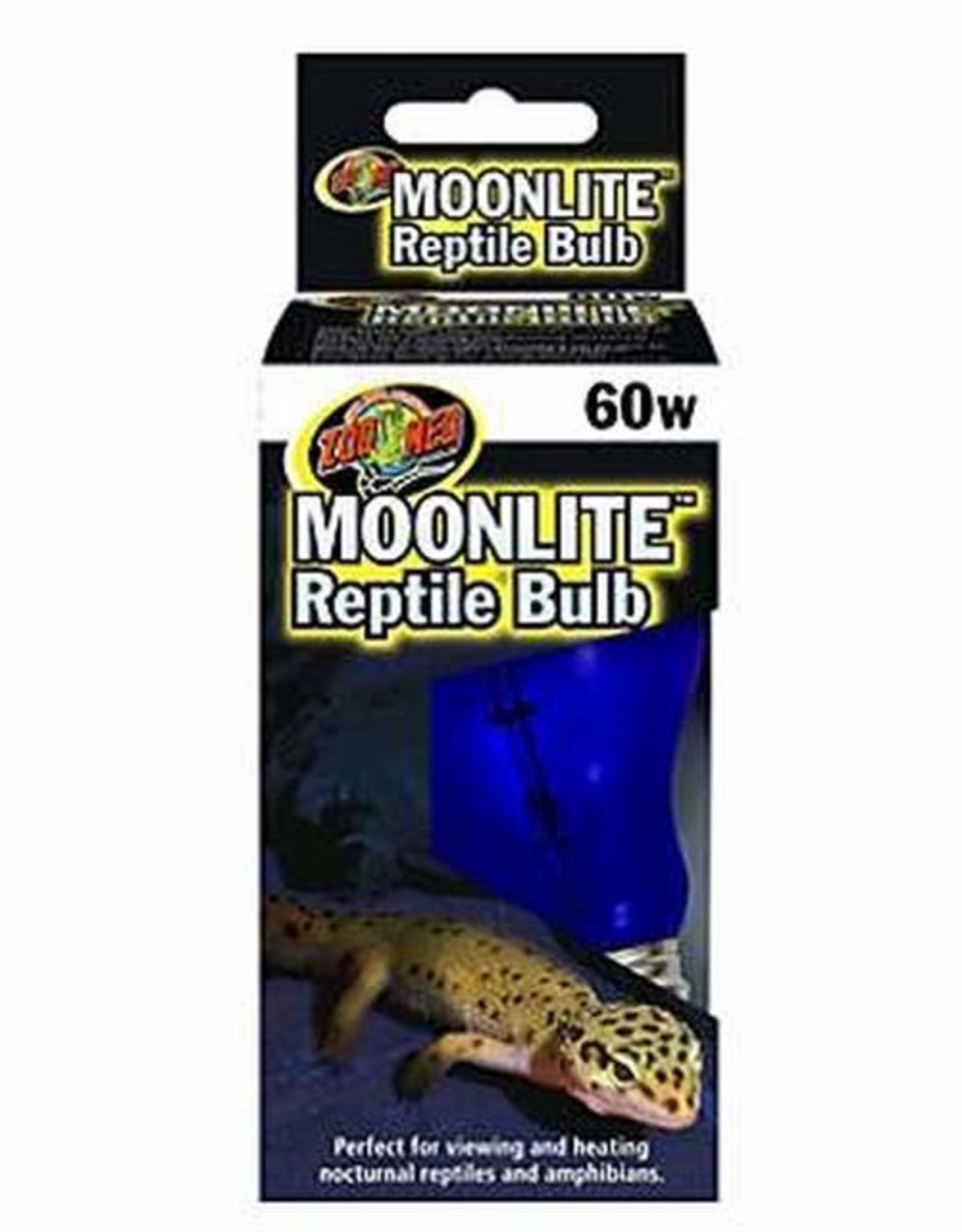 ZOO MED LABORATORIES, INC. ZOO MED- ML-60- MOONLITE- NIGHTTIME- 3X3X5- BLUE BULB- 60W