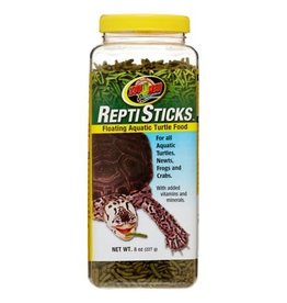 ZOO MED LABORATORIES, INC. ZOO MED- ZM-33- REPTISTICKS- FLOATING AQUATIC- 4X4X8- TURTLE FOOD- 9 OZ