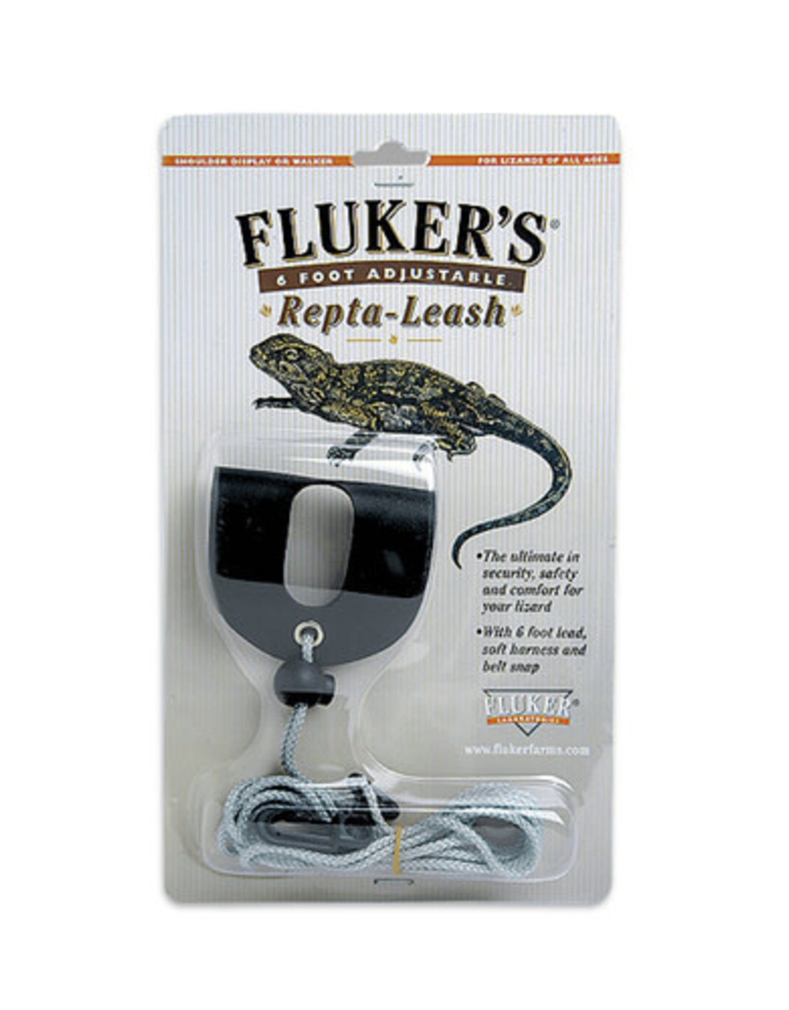 FLUKER'S FLUKER'S- REPTA-LEASH- LEAD/HARNESS -10X6X1.5- EXTRA-LARGE