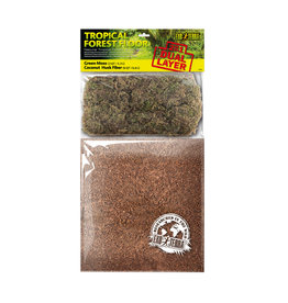 EXO TERRA EXO TERRA- PT3144- TERRARIUM SUBSTRATE- NATURAL FOREST FLOOR- 14X18X2- TROPICAL-  2 QT