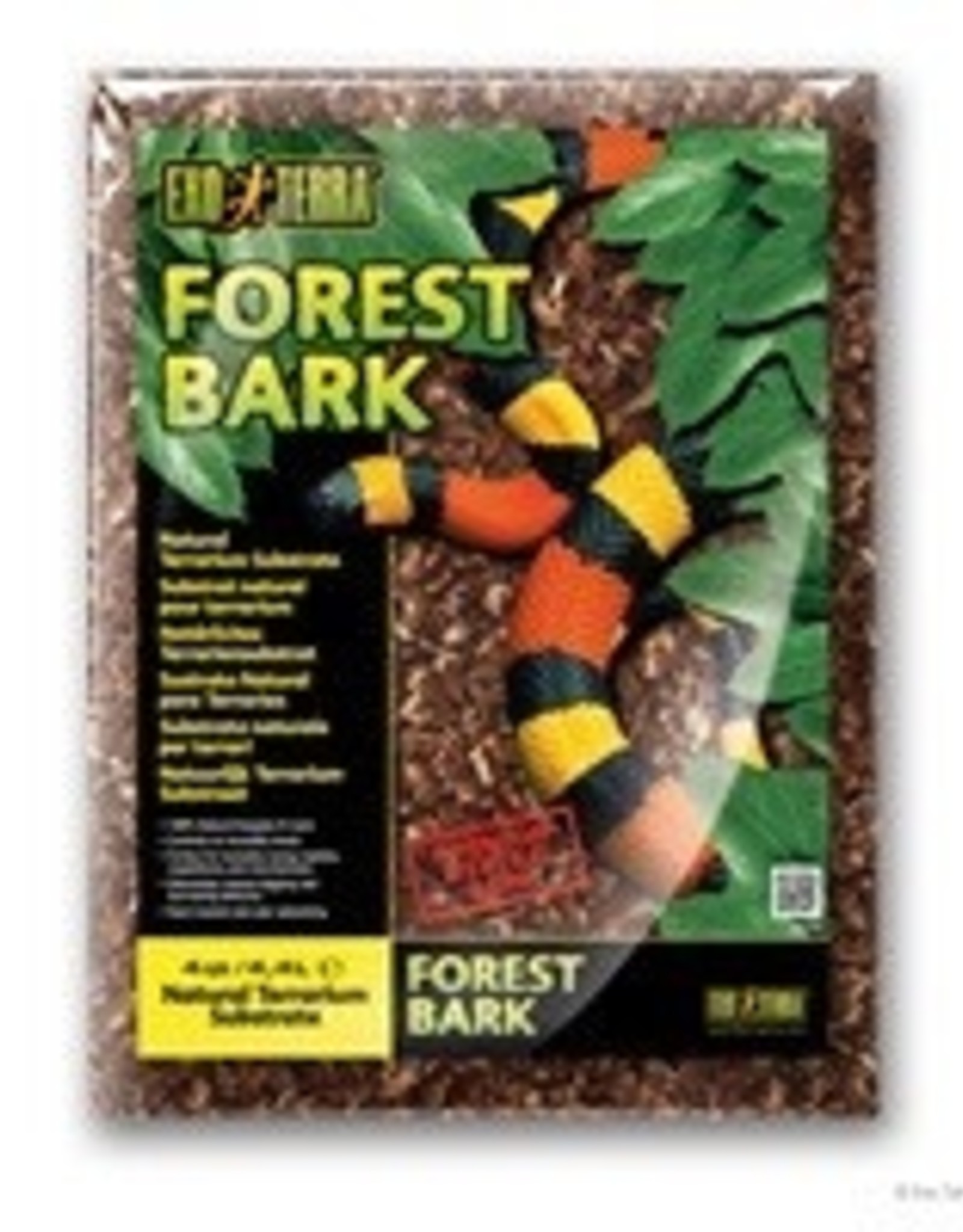 EXO TERRA PT2754-TERRARIUM- SUBSTRATE- REPTILE- FOREST BARK-18X30X5- 24 QT