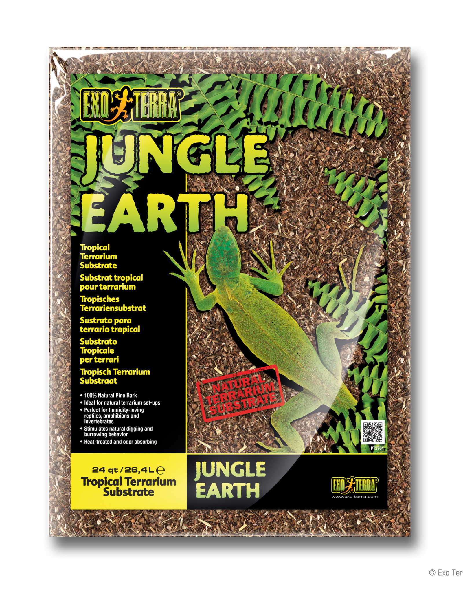 EXO TERRA EXO TERRA- PT2764-TERRARIUM- SUBSTRATE- REPTILE- JUNGLE EARTH- 18X30X5- 24 QT