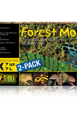 EXO TERRA EXO TERRA- PT3095-TERRARIUM- SUBSTRATE- REPTILE- FOREST PLUME MOSS- COMPRESSED BRICK- 3X8X4- 7 QT - 2 PK