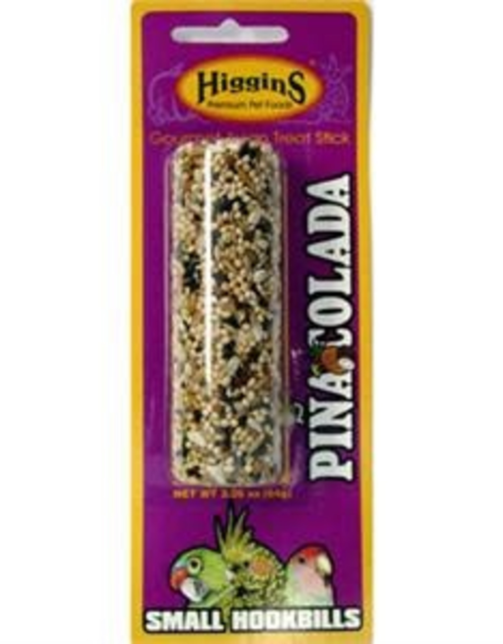 HIGGINS PREMIUM PET FOODS HIGGINS- SUNBURST- TREAT STICK- 5X2X2- PINA COLADA- COCKATIEL- 3 OZ