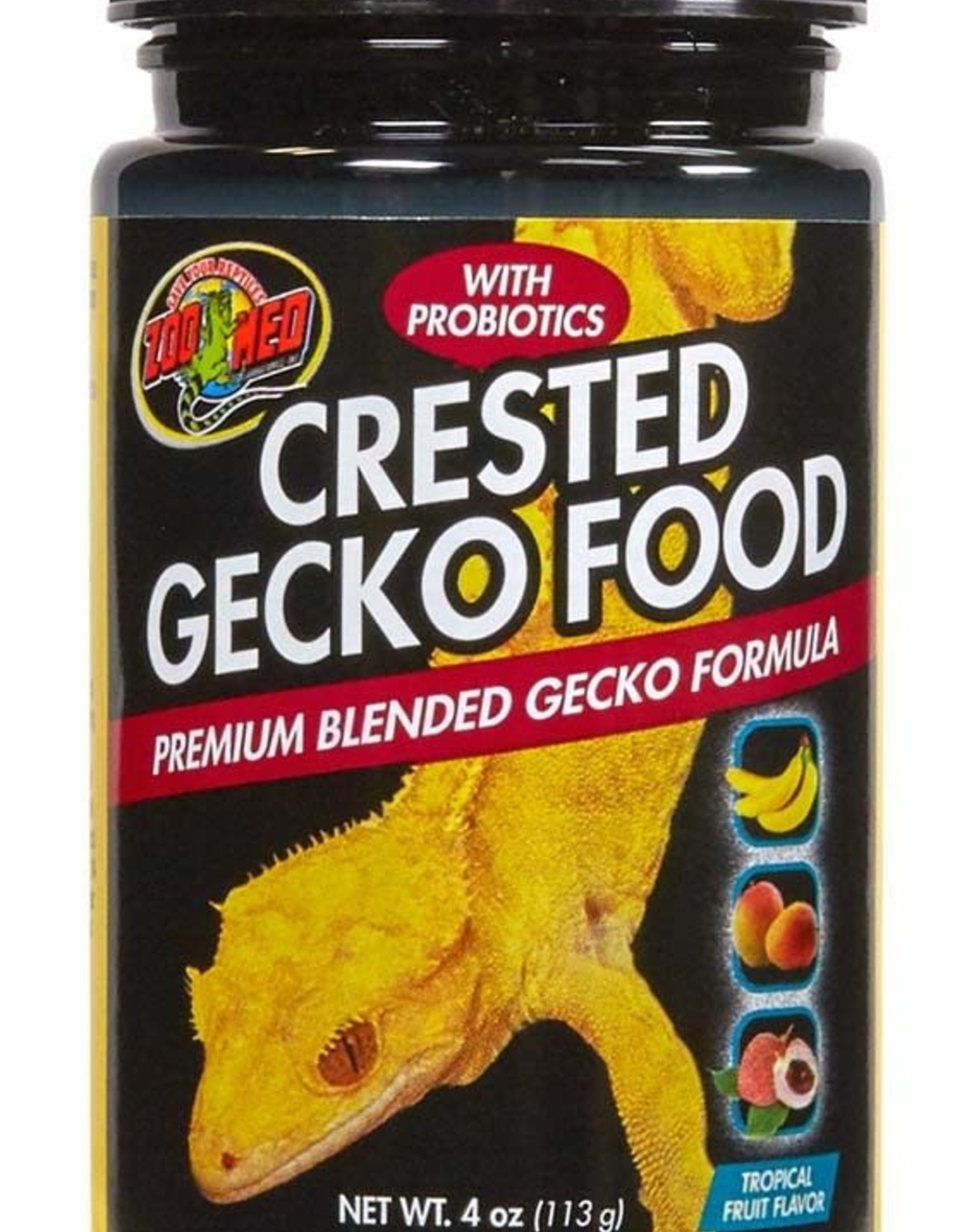 ZOO MED LABORATORIES, INC. ZOO MED- ZM-209- CRESTED GECKO DIET- 4X2X8- TROPICAL FRUIT- 4 OZ