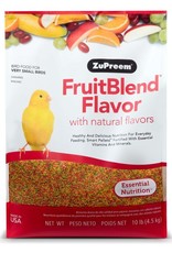 ZUPREEM BIN #26- ZUPREEM- FRUIT BLEND- PELLETED DIET- 12X8X18- 10 LB- EXTRA SMALL