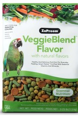 ZUPREEM ZUPREEM- VEGGIE BLEND- PELLETED DIET- 10X14X4- PARROT/CONURE- 3.25 LB