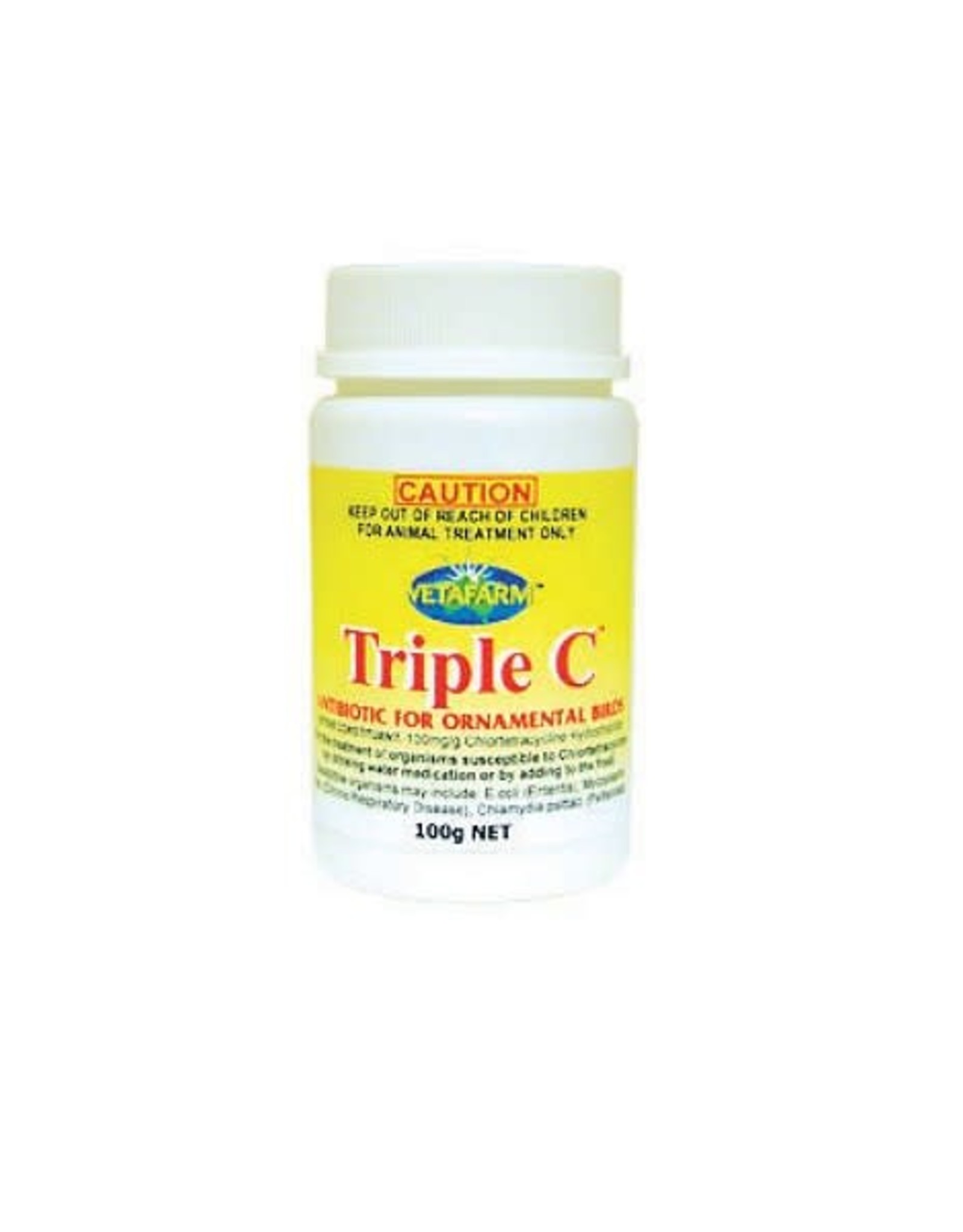 VETAFARM VETAFARM- TRIPLE C ANTIBIOTIC- 25 G