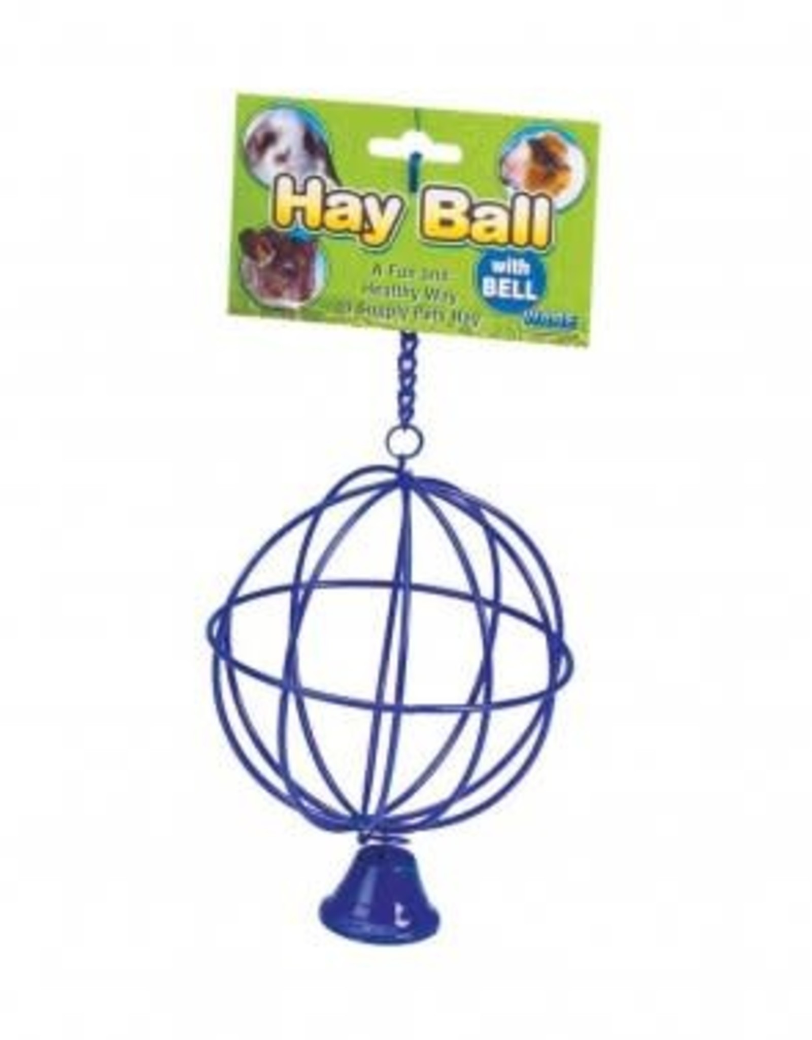 WARE MANUFACTURING, INC. WARE- HAY BALL WITH BELL- 8.5X4X4