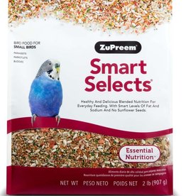 ZUPREEM ZUPREEM- SMART SELECTS- PELLET/SEED MIX- 8X6X3- 2 LB- SMALL BIRD