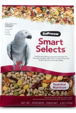 ZUPREEM ZUPREEM- SMART SELECTS- PELLET/SEED MIX- 10X4X14- 4 LB- PARROT/CONURE