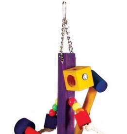 PREVUE PET PRODUCTS, INC. PREVUE- 62368- BODACIOUS BITES- BIRD TOY- 5X5X14- SPINNER