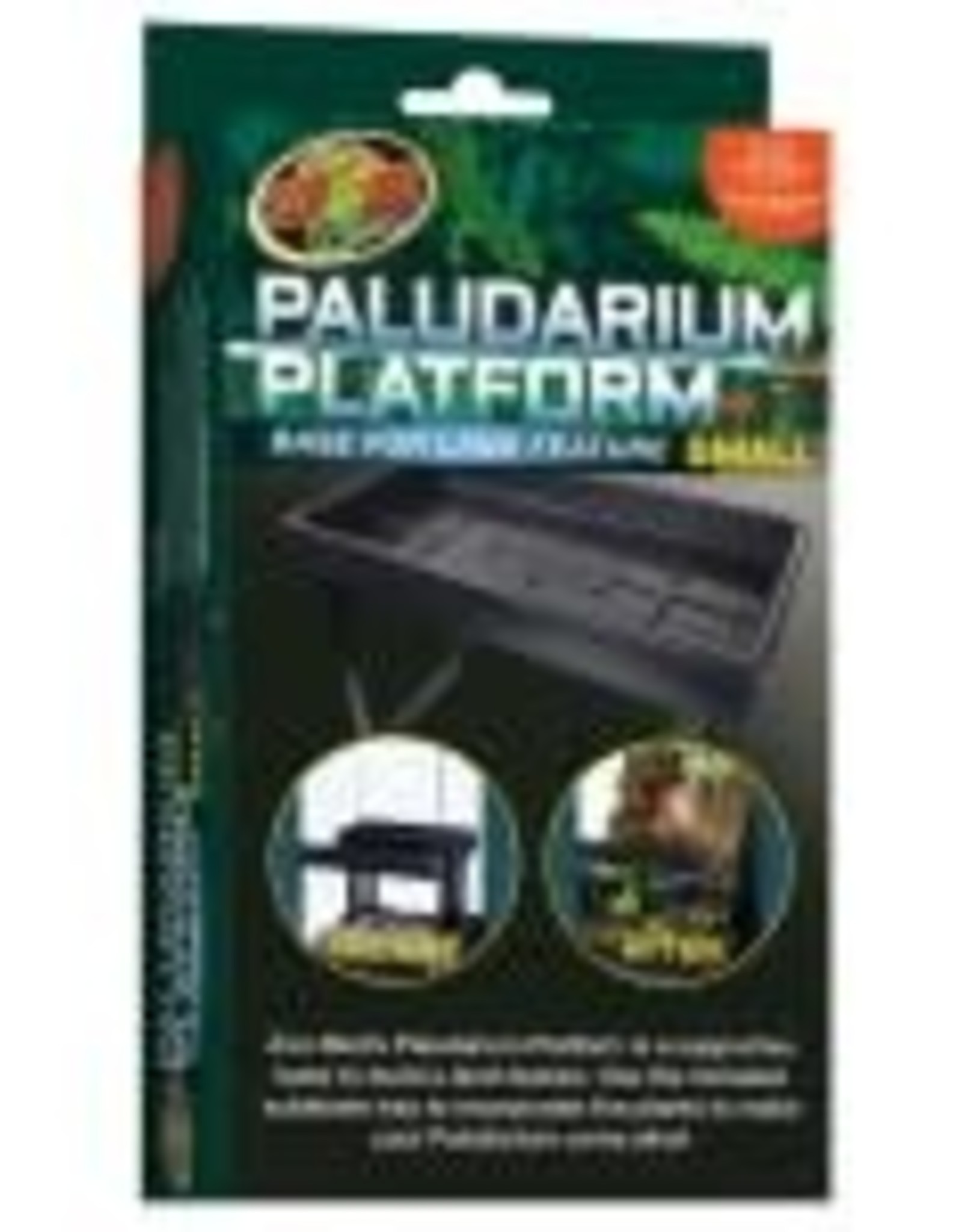 ZOO MED LABORATORIES, INC. ZOO MED- PP-S- TERRARIUM- NATURALISTIC-  PALUDARIUM- PLATFORM- BASE FOR LAND FEATURE- 11X8.75X6- SMALL