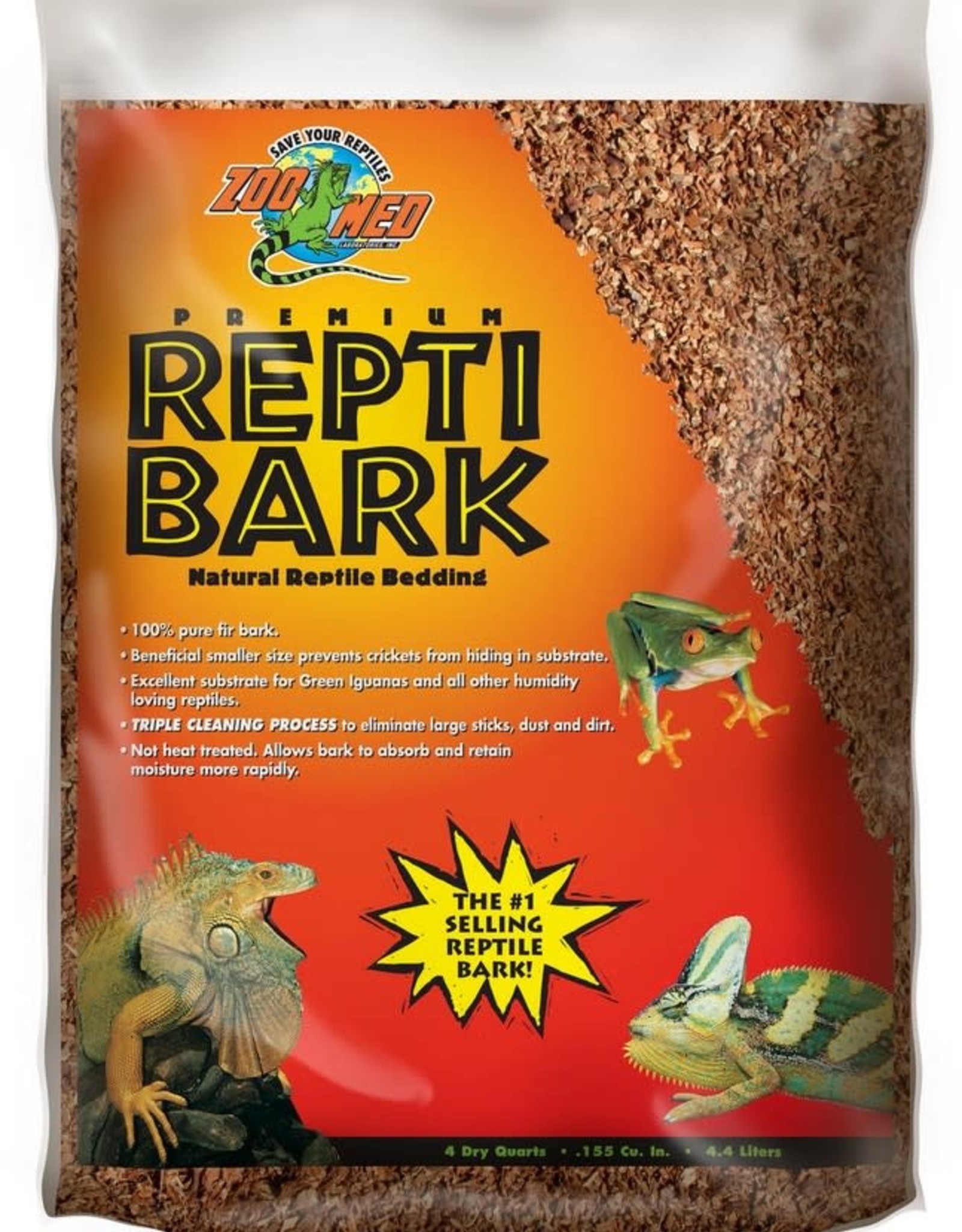 ZOO MED LABORATORIES, INC. ZOO MED- RB-24- REPTIBARK- BEDDING SUBSTRATE- 24X14X4- 24 QT