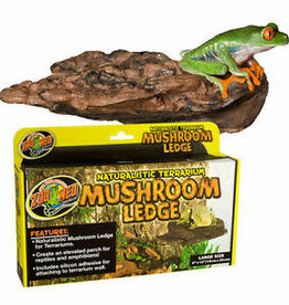 ZOO MED LABORATORIES, INC. ZOO MED- TA-51- TERRARIUM- NATURALISTIC- MUSHROOM LEDGE- 12X6X2.75- LARGE