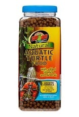 ZOO MED LABORATORIES, INC. ZOO MED- ZM-52- NATURAL- AQUATIC TURTLE FOOD- GROWTH FORMULA- 4X4X8- 13 OZ