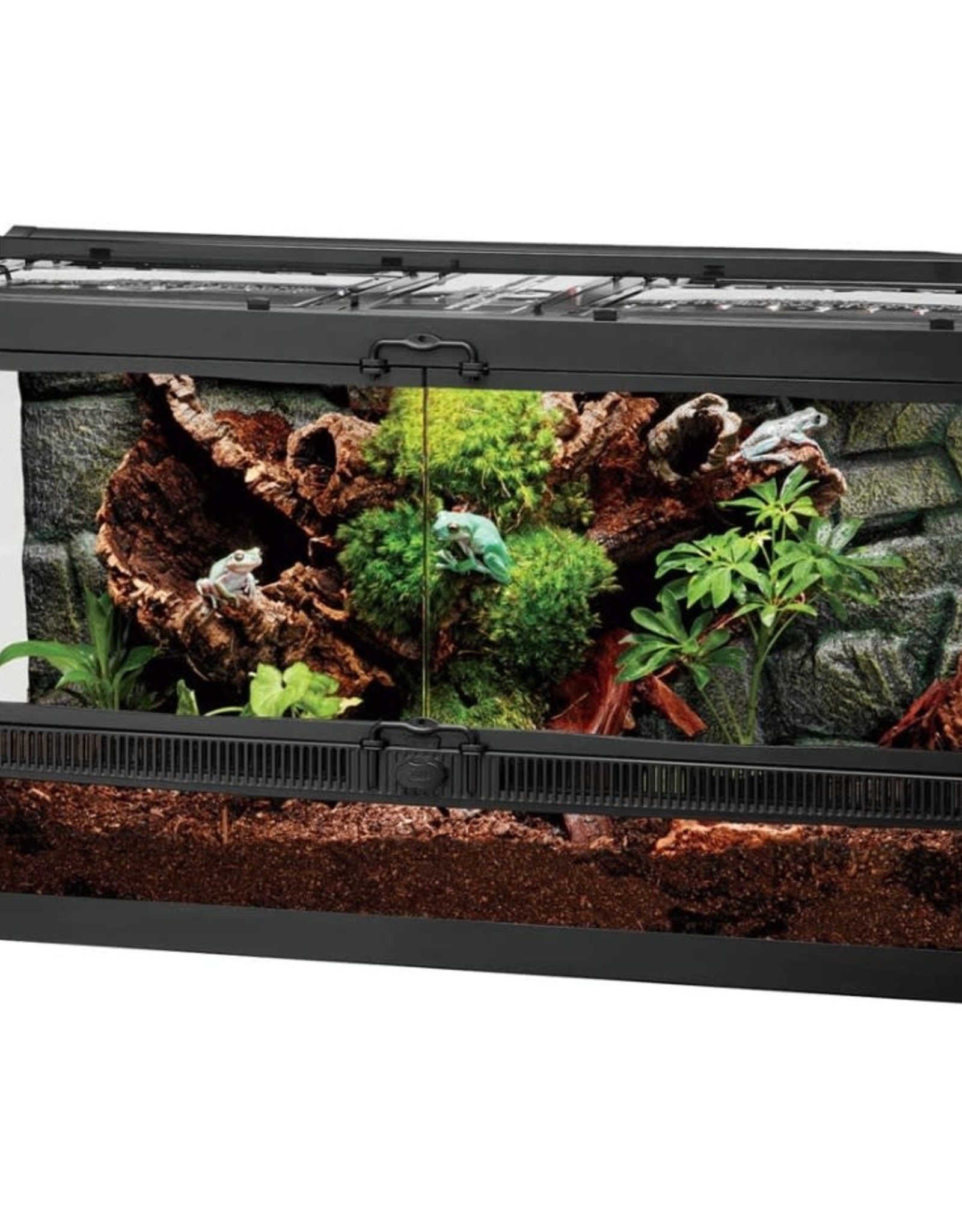 ZILLA PET PRODUCTS ZILLA- TERRARIUM- GLASS- OPEN FRONT- 36X18X20- 40 GALLON- BREEDER