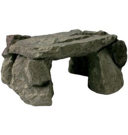 ZILLA PET PRODUCTS ZILLA- TERRARIUM- HIDE- BASKING- SHALE ROCK- 9X6.5X3.50- MEDIUM