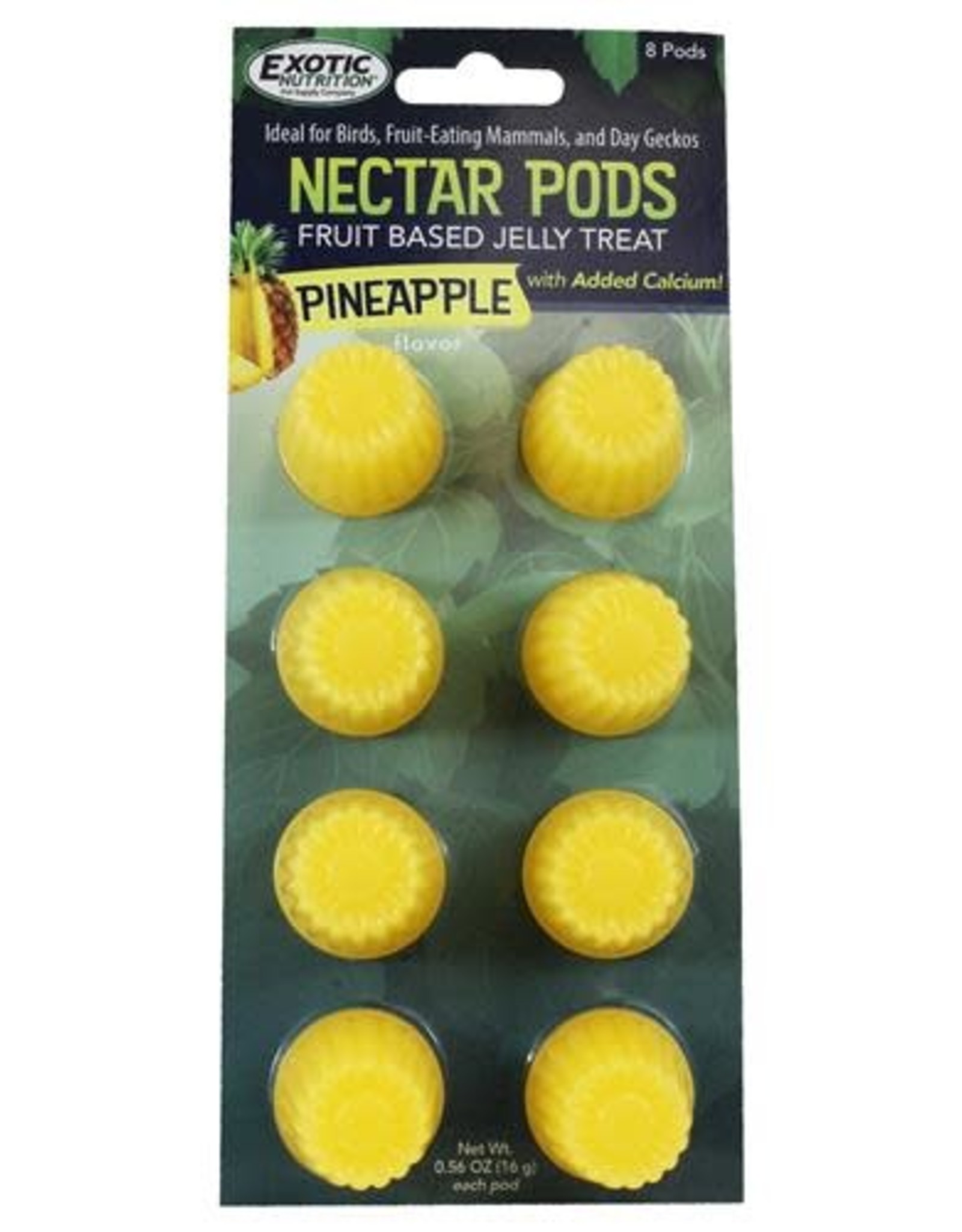 EXOTIC NUTRITION EN3237- NECTAR PODS- 5X8X2- PINEAPPLE (HOLDER SOLD SEPARATELY)