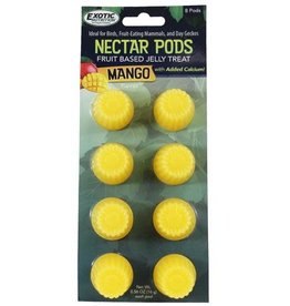 EXOTIC NUTRITION EN3213- NECTAR PODS- 5X8X2- MANGO (HOLDER SOLD SEPARATELY)