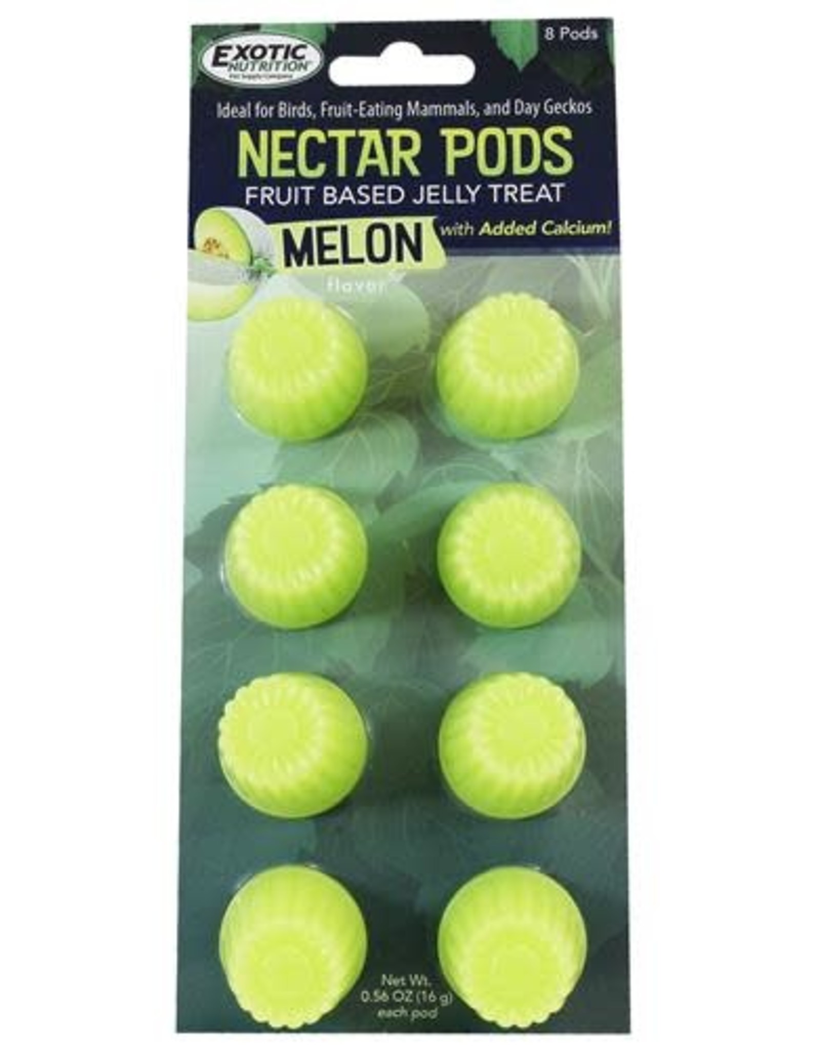 EXOTIC NUTRITION EN3220- NECTAR PODS- 5X8X2- MELON (HOLDER SOLD SEPARATELY)
