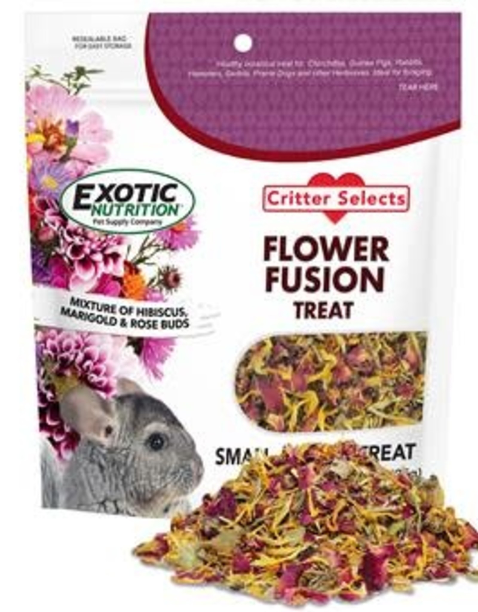 EXOTIC NUTRITION 444EN- TREAT- 2X4X6- FLOWER FUSION 25G