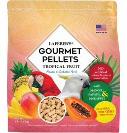 LAFEBER'S LAFEBER'S- GOURMET PELLETS- TROPICAL FRUIT- 10.5X9X4- 4 LB- MACAW