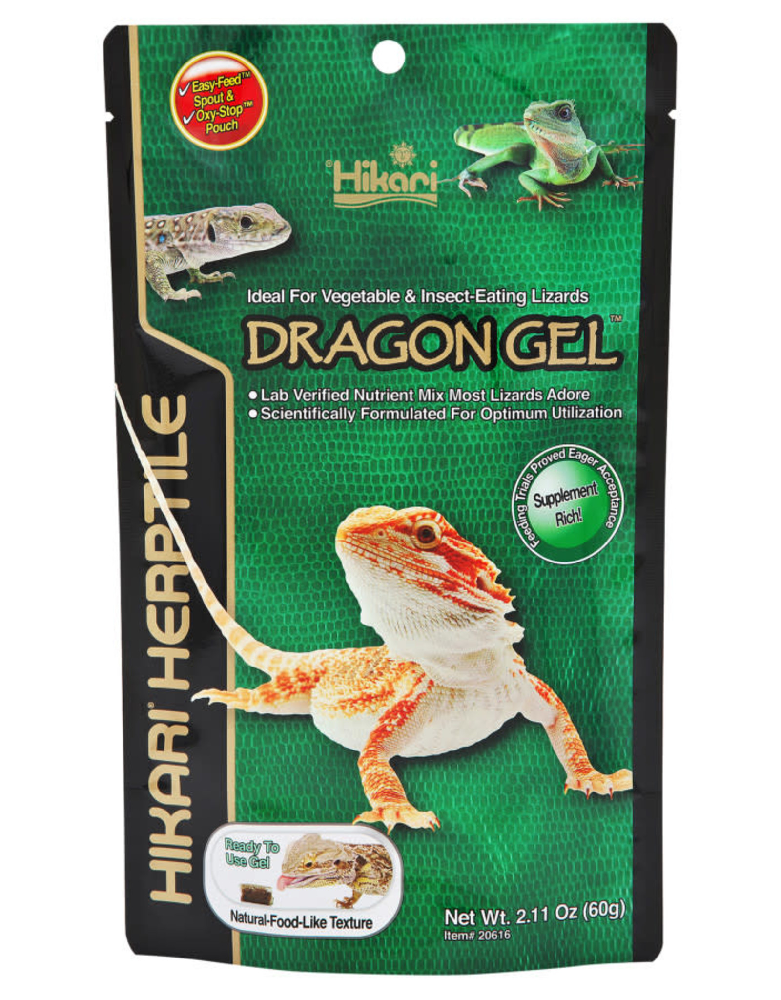 HIKARI- FOOD- DRAGONGEL-  2.11 OZ