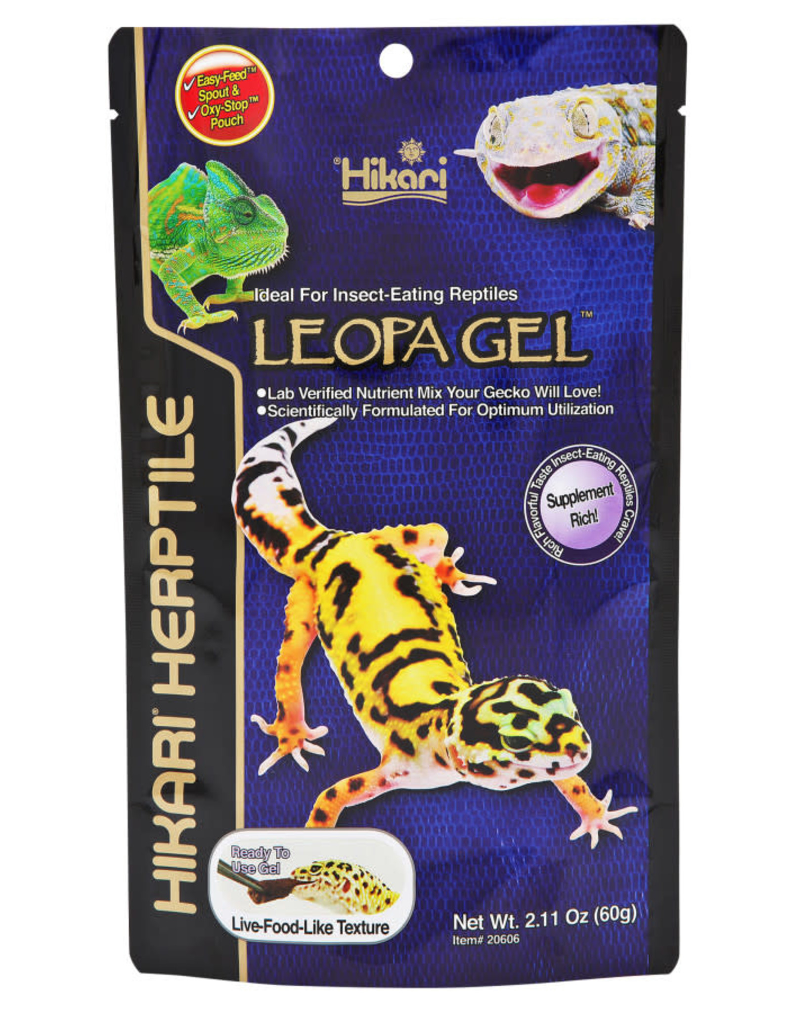 HIKARI- FOOD- LEOPAGEL-  2.11 OZ