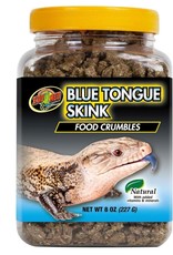 ZOO MED LABORATORIES, INC. ZOO MED- ZM-26- NATURAL- DRY FOOD- CRUMBLES-  4X4X5- BLUE TONGUE SKINK- 8 OZ