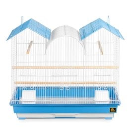 PREVUE PET PRODUCTS, INC. PREVUE- TRIPLE ROOF CAGE 26X14X22.5 -BLUE OR GREEN
