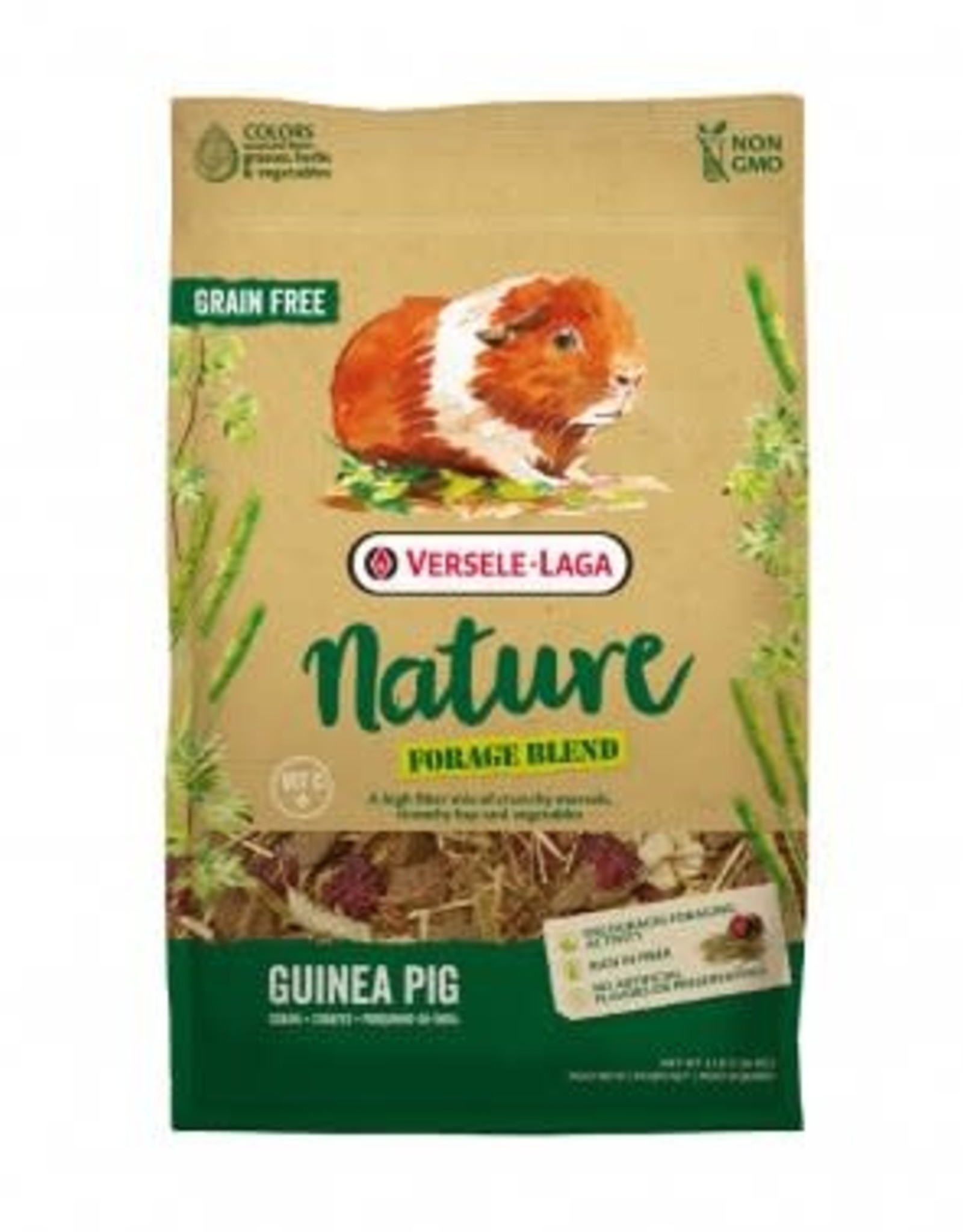 HIGGINS PREMIUM PET FOODS VERSELE-LAGA- NATURE- 12X8X6- FORAGE BLEND DIET- GUINEA PIG- 3 LB