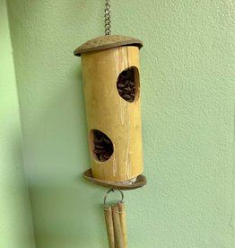 PT-249- PLAY TIME- FORAGING BIRD TOY- 4X4X17- BAMBOO SUPRISE